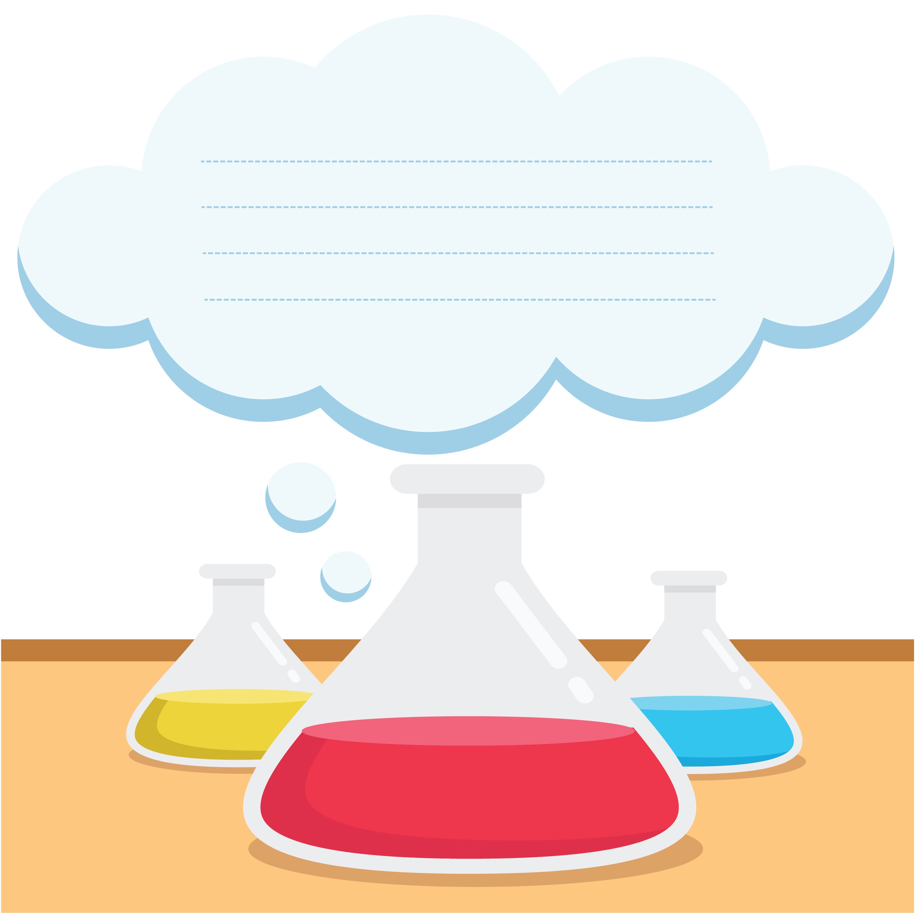 Cartoon of science in progress